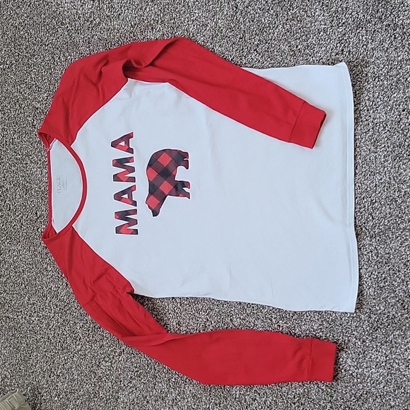 Childrens Place MAMA Bear Christmas pajama set - Picture 2 of 4